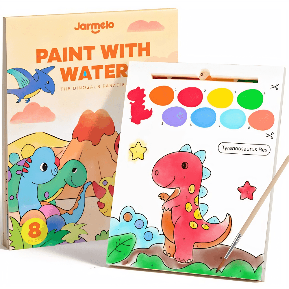 Farbusie — komplet 3 książek edukacyjnych 3w1 (ocean, dinozaury, zwierzęta)