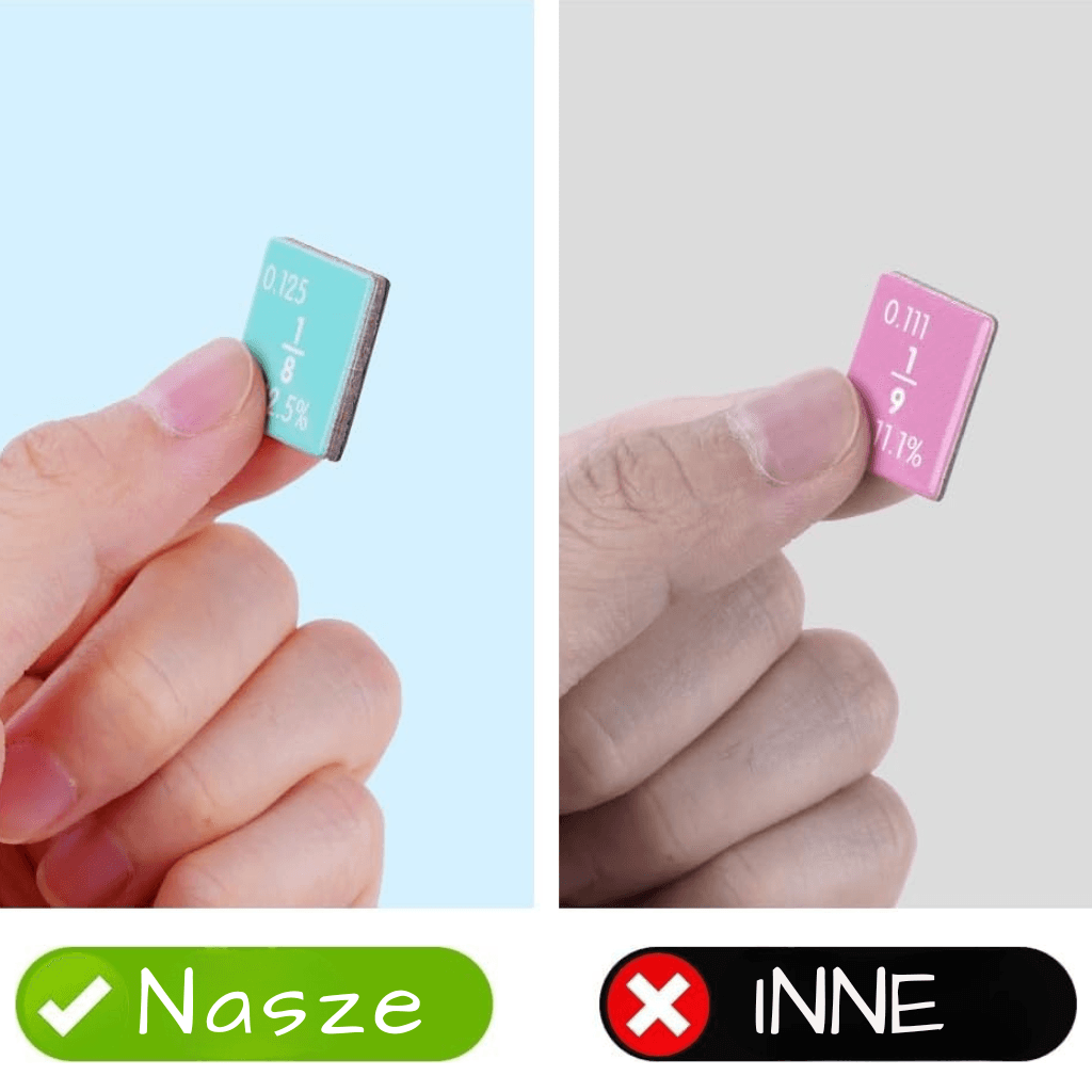 FRACMAG – ułamki kolorowy system krążków edukacyjnych