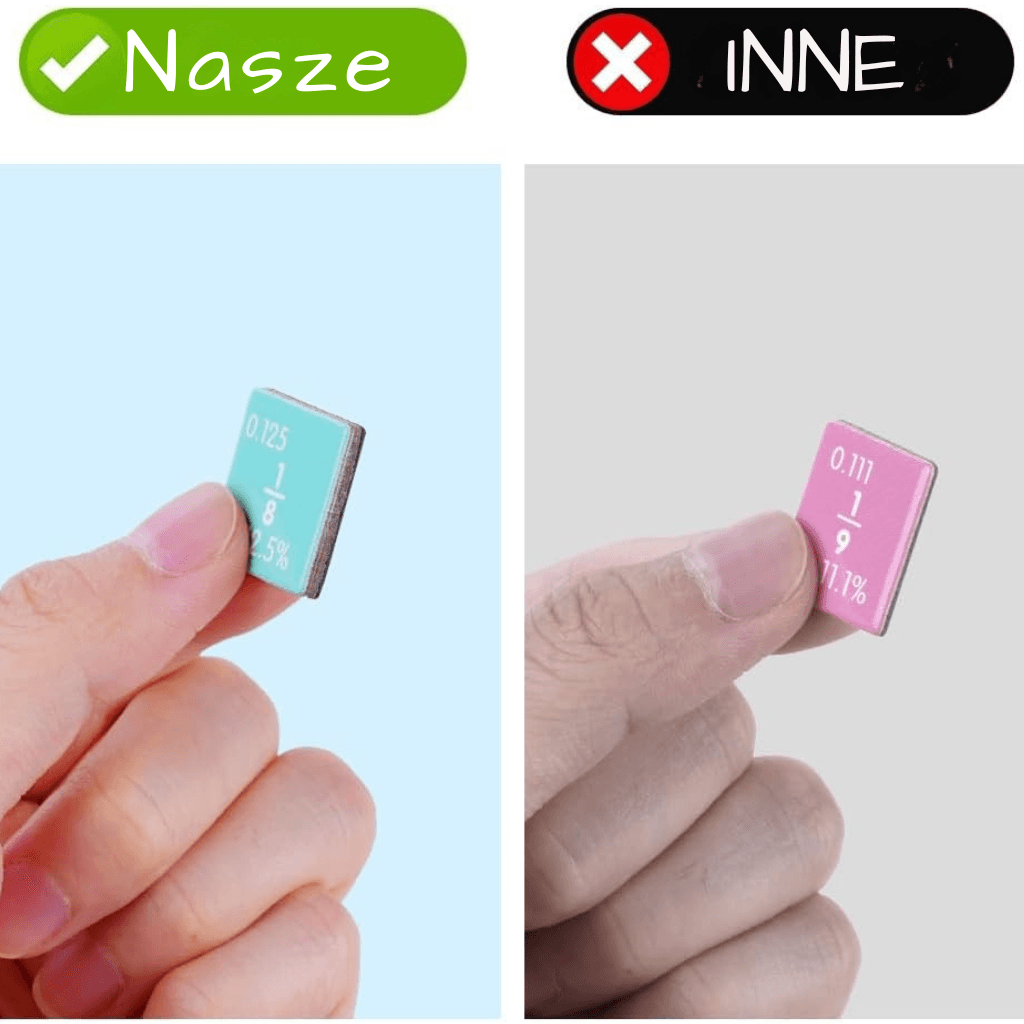 FRACMAG – ułamki kolorowy system krążków edukacyjnych