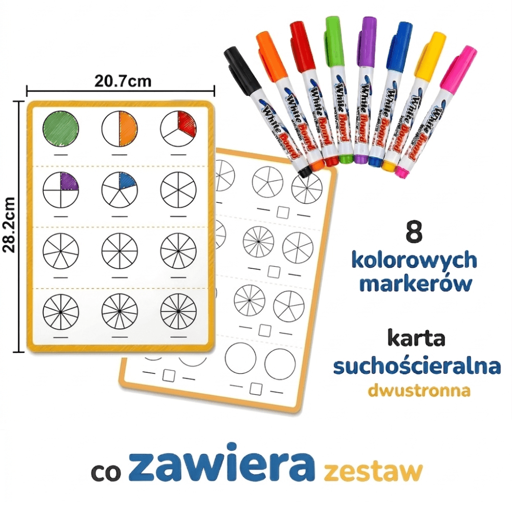 FracKid – Zestaw do Nauki Ułamków