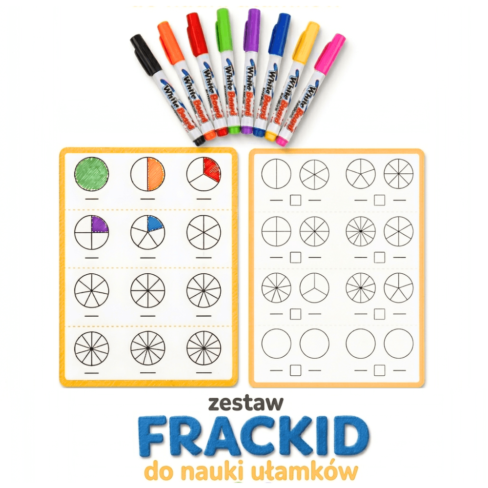 FracKid – Zestaw do Nauki Ułamków