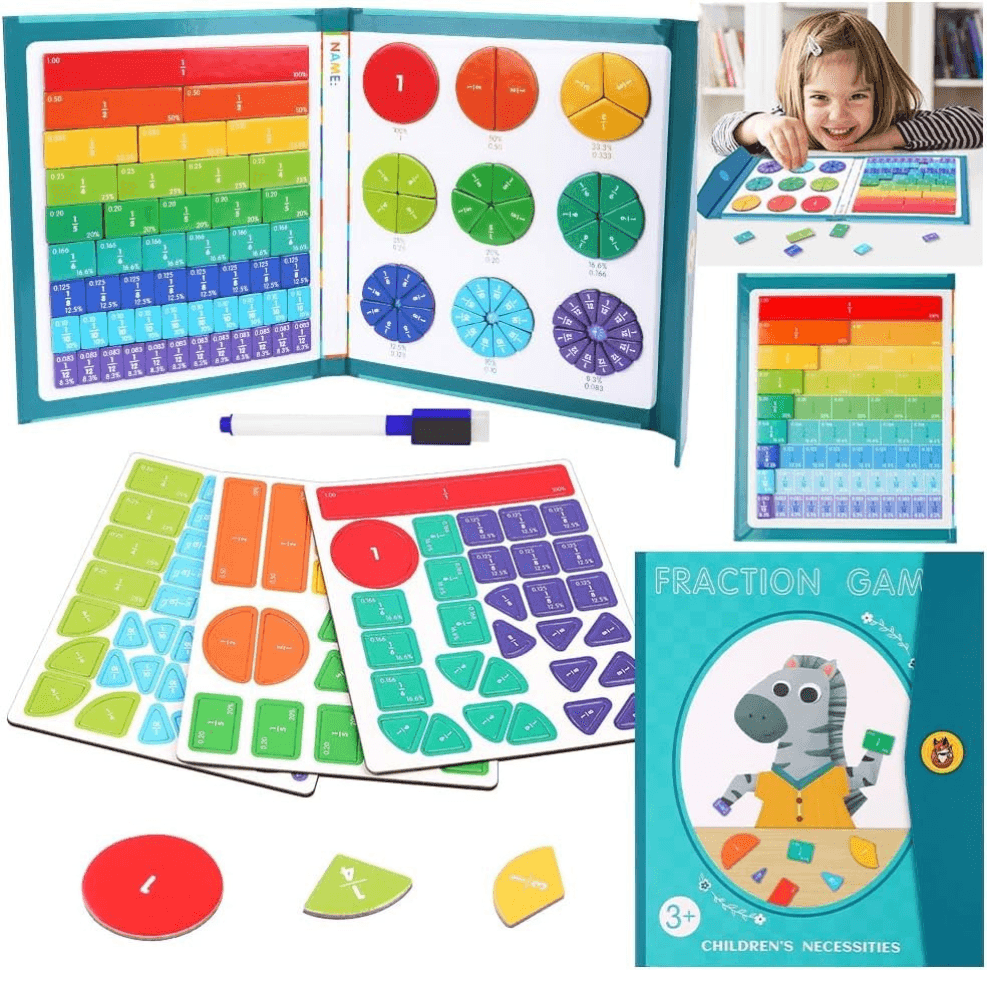 FRACMAG – książka edukacyjna system krążków ułamkowych